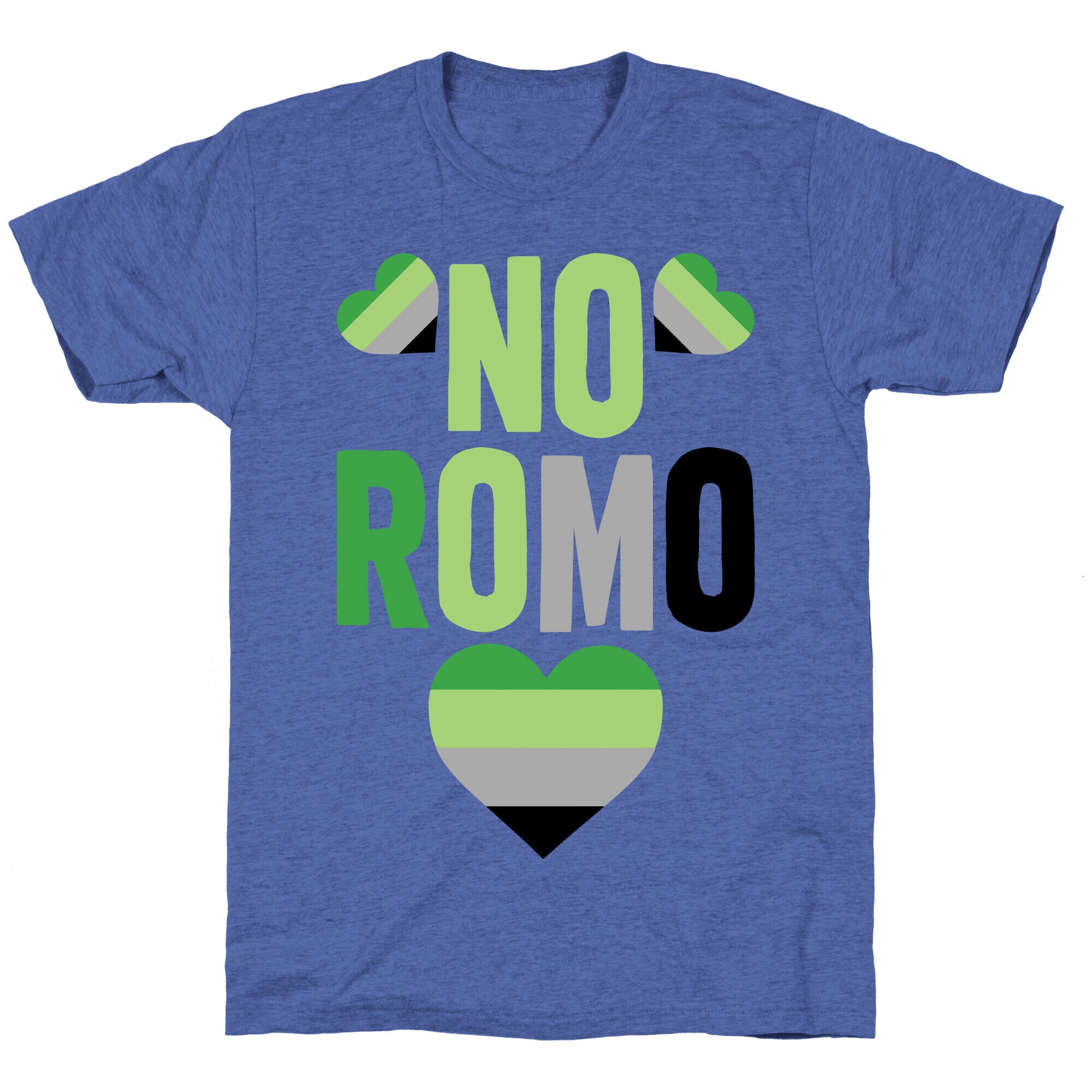 No Romo Unisex Triblend Tee